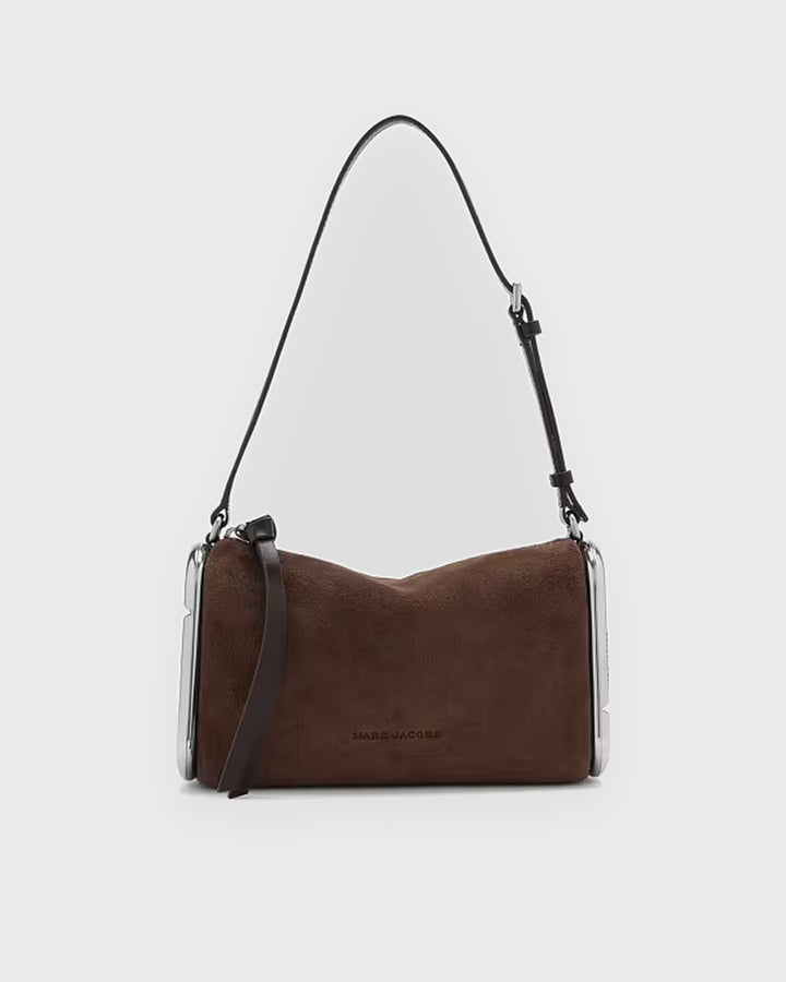 Marc Jacobs Handtasche Scene Small Shoulder Bag Suede Dark Brow