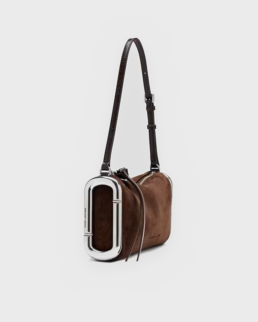 Marc Jacobs Handtasche Scene Small Shoulder Bag Suede Dark Brow – Bild 3