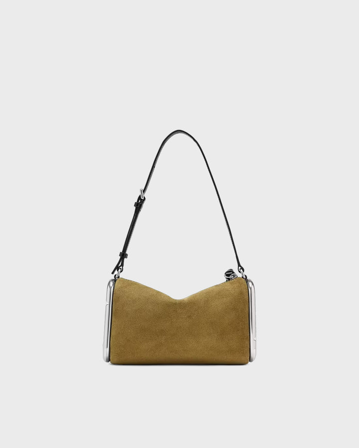 Marc Jacobs Handtasche Scene Small Shoulder Bag Suede Hazelnut – Bild 2