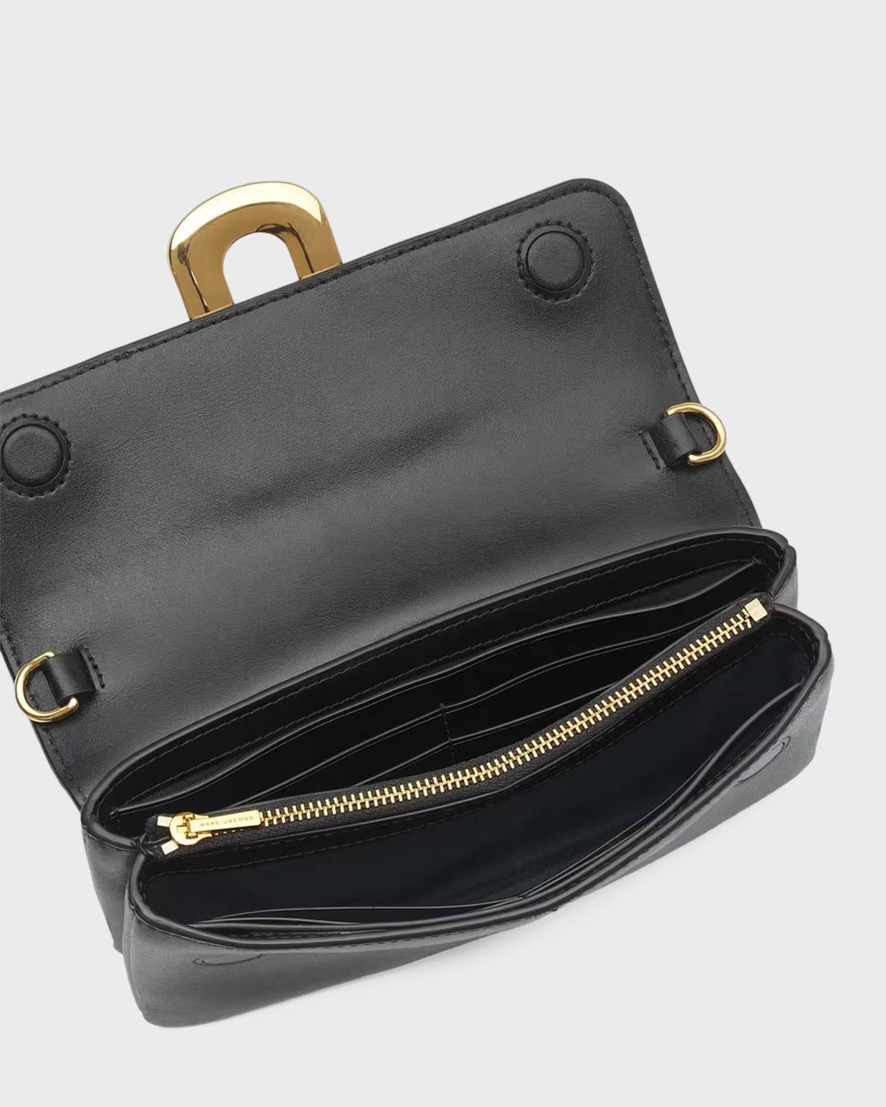Marc Jacobs Börse Scene Wallet on Chain Black – Bild 3