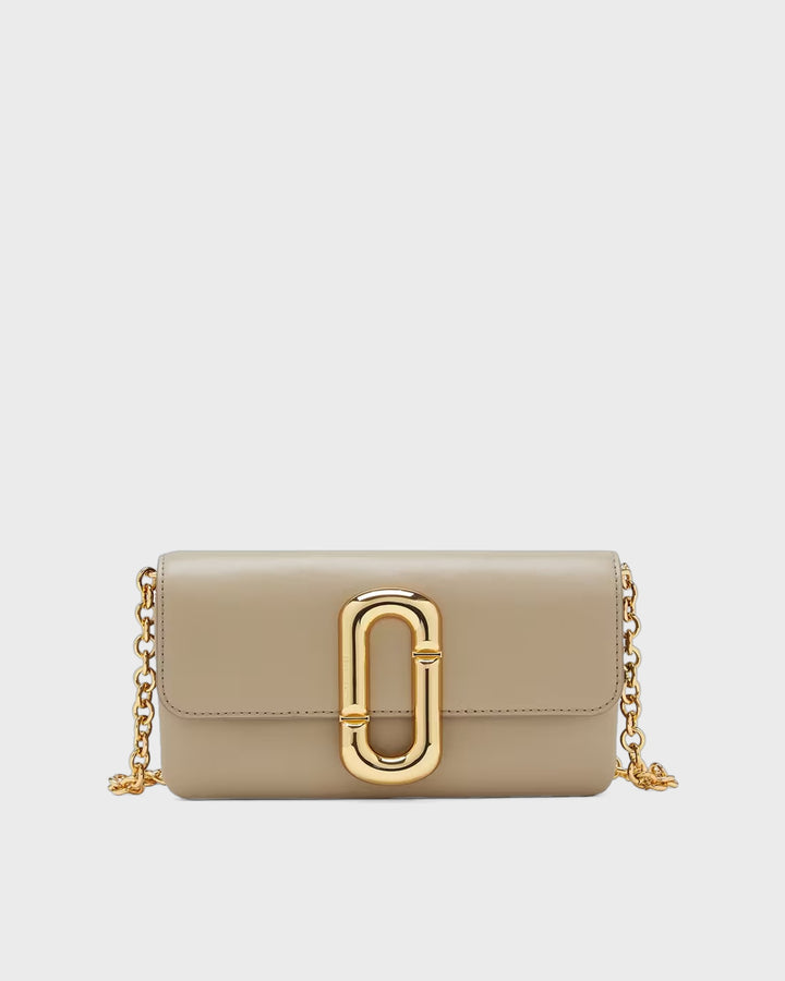 Marc Jacobs Börse Scene Wallet on Chain Light Slate