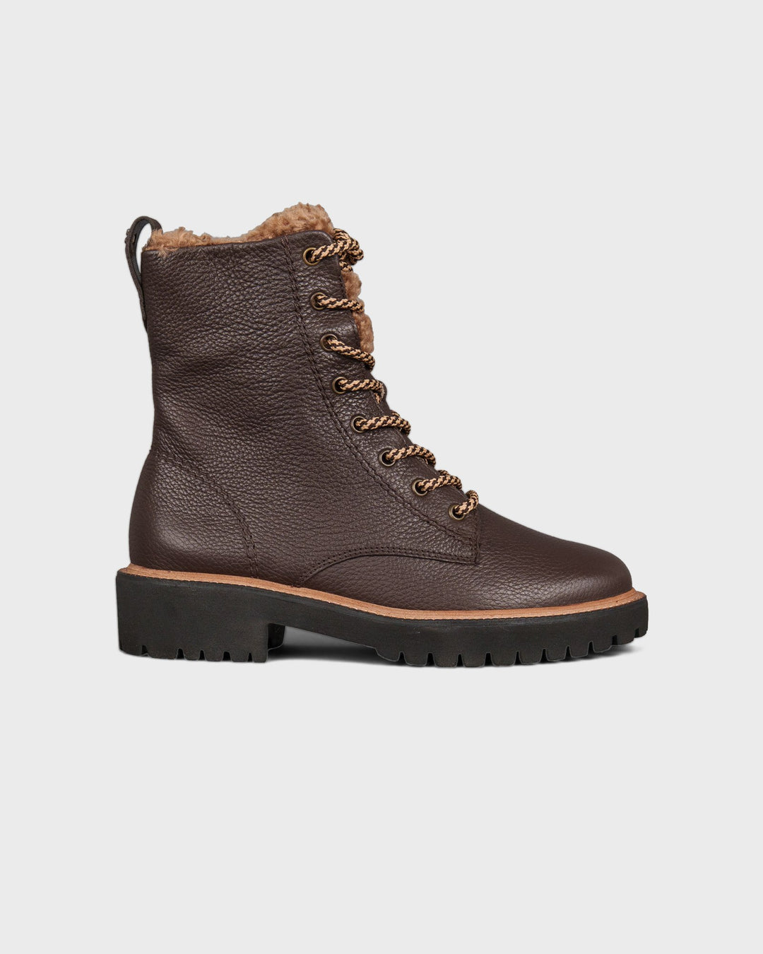 PAUL GREEN Schuhe Schnürbootie mit Warmfutter Choco