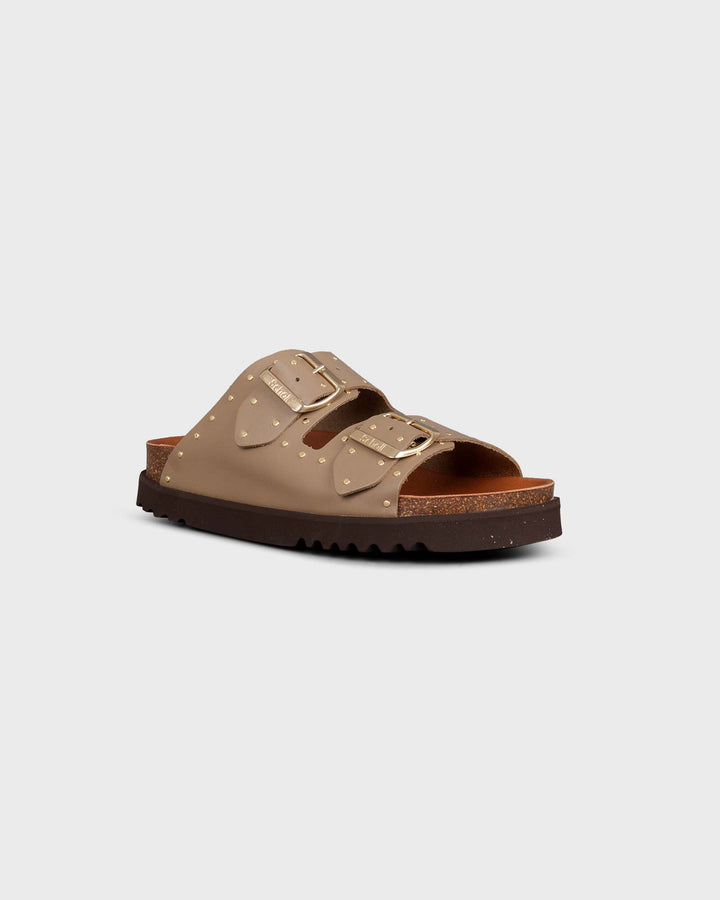 Beatriz Leather Taupe
