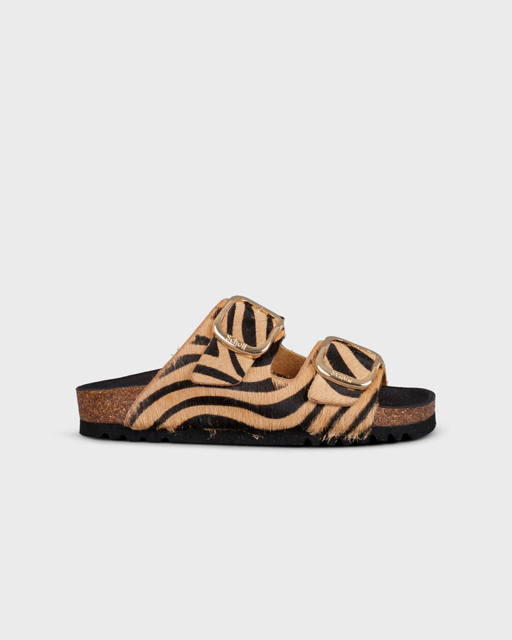 Noelle Zebra Beige Black