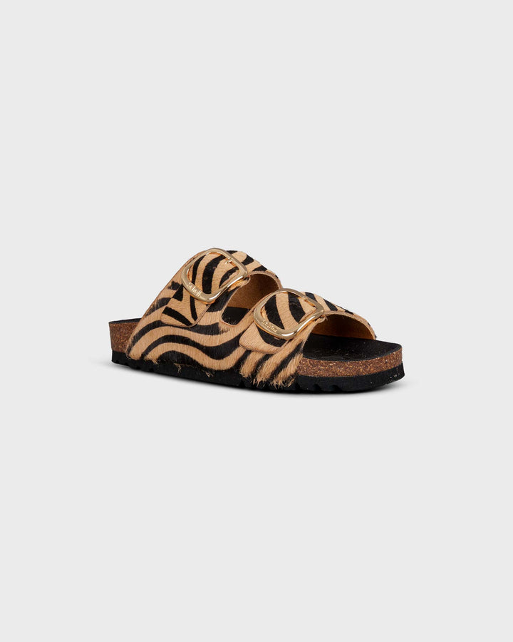 Noelle Zebra Beige Black