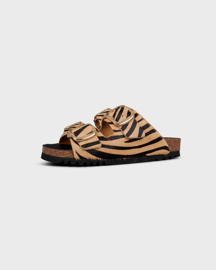 Noelle Zebra Beige Black