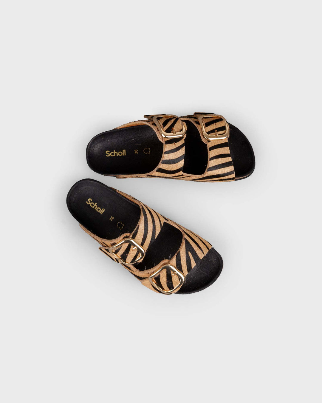 Noelle Zebra Beige Black