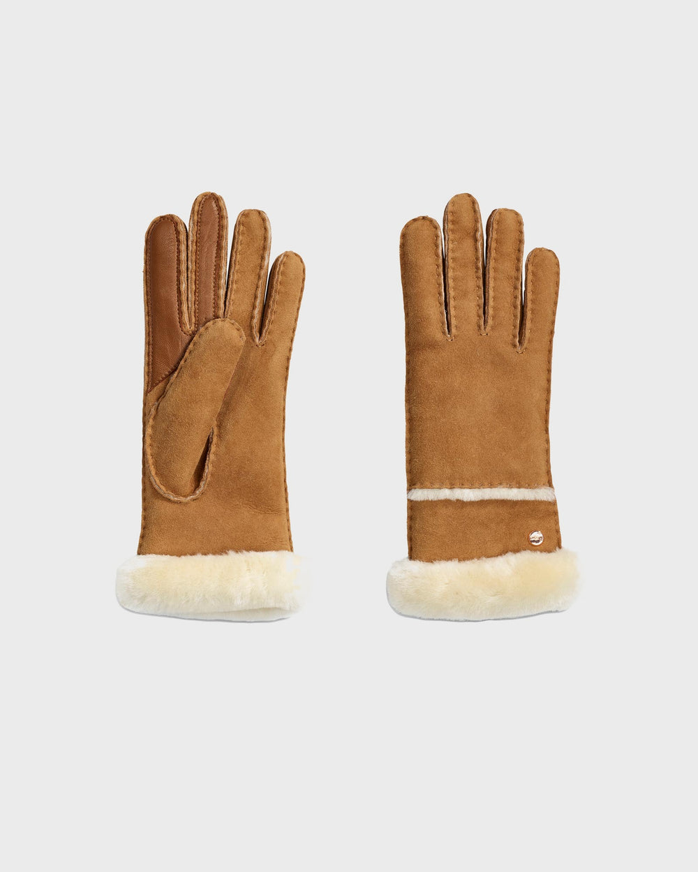 Ugg Handschuhe Sheepskin Seamed Glove Chestnut – Bild 2