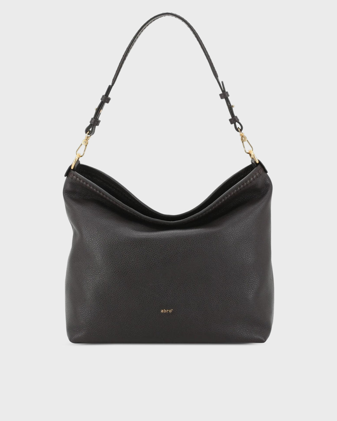 ABRO Handtasche Signature Beutel Dark Brown
