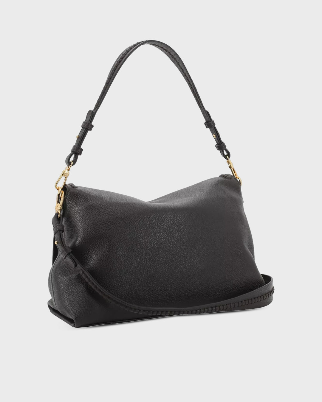 ABRO Handtasche Signature Big Schultertasche Dark Brown – Bild 2