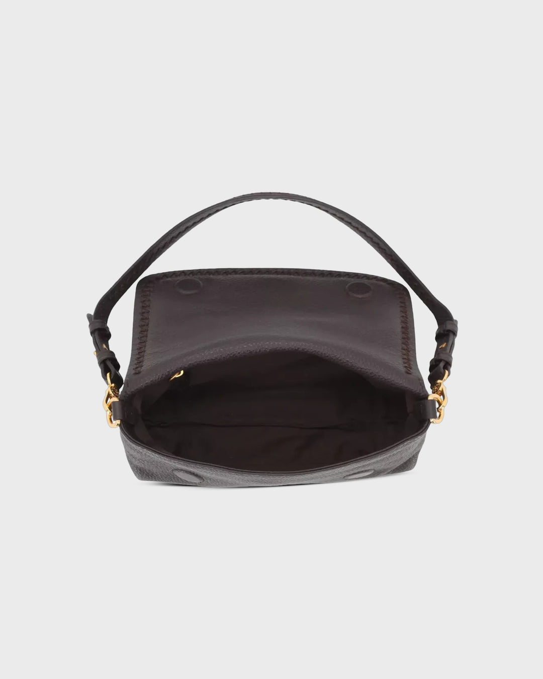 ABRO Handtasche Signature Schultertasche Dark Brown – Bild 5