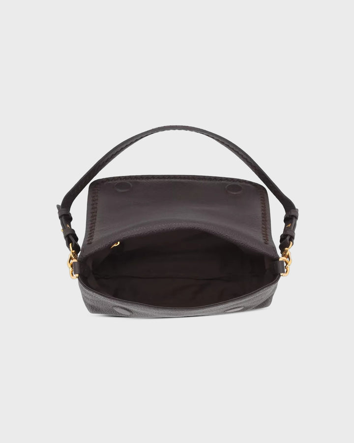ABRO Handtasche Signature Schultertasche Dark Brown – Bild 5