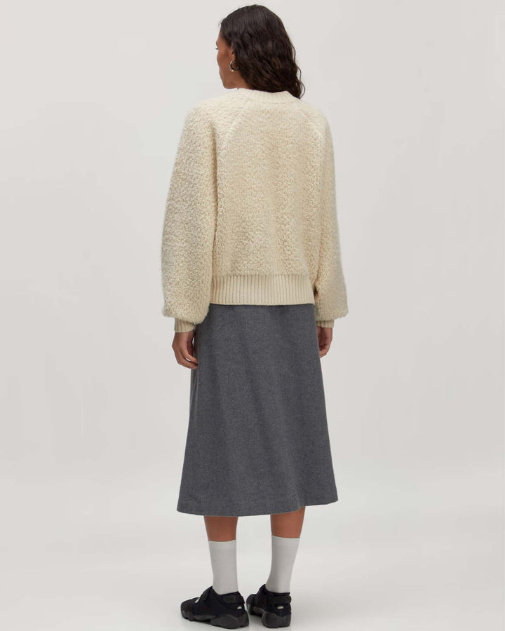Sindy Wool Cardigan Gardenia