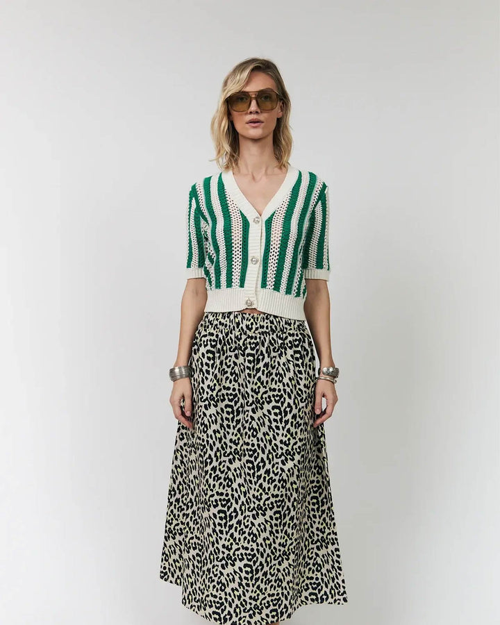 SivaLL Knit Cardigan Green