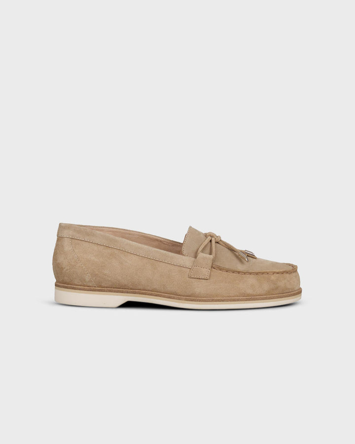 Slipper Soft Suede Grain Beige
