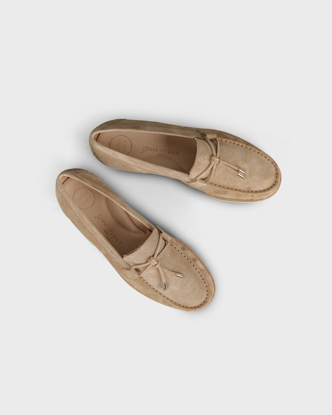 Slipper Soft Suede Grain Beige