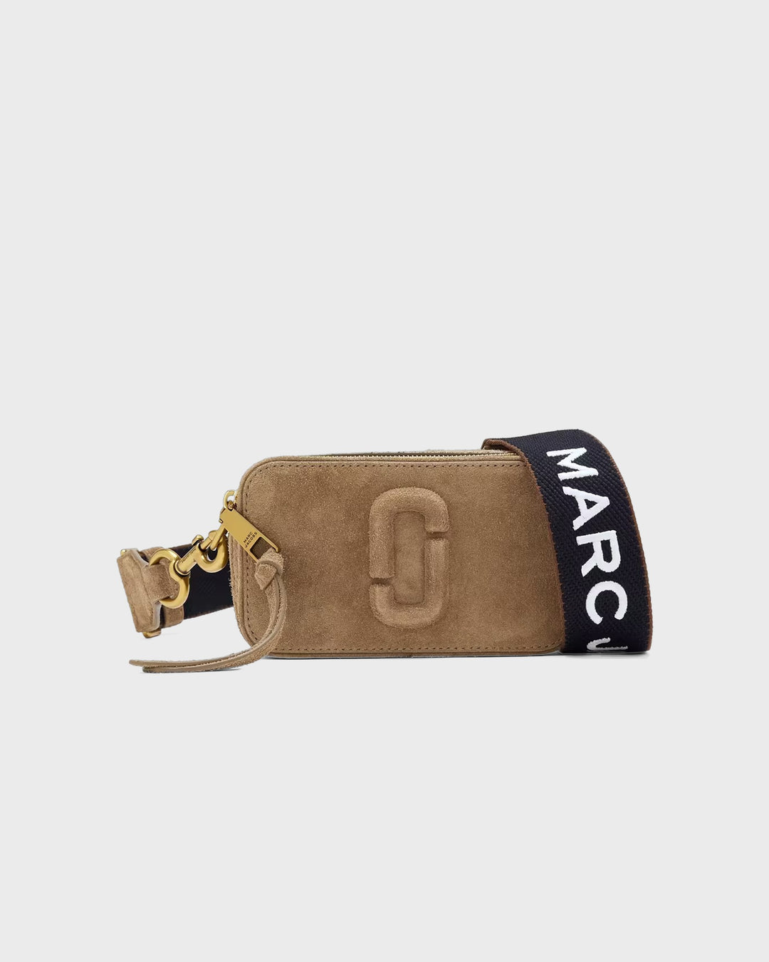 Marc Jacobs Handtasche Snapshot Felted Suede Hazelnut