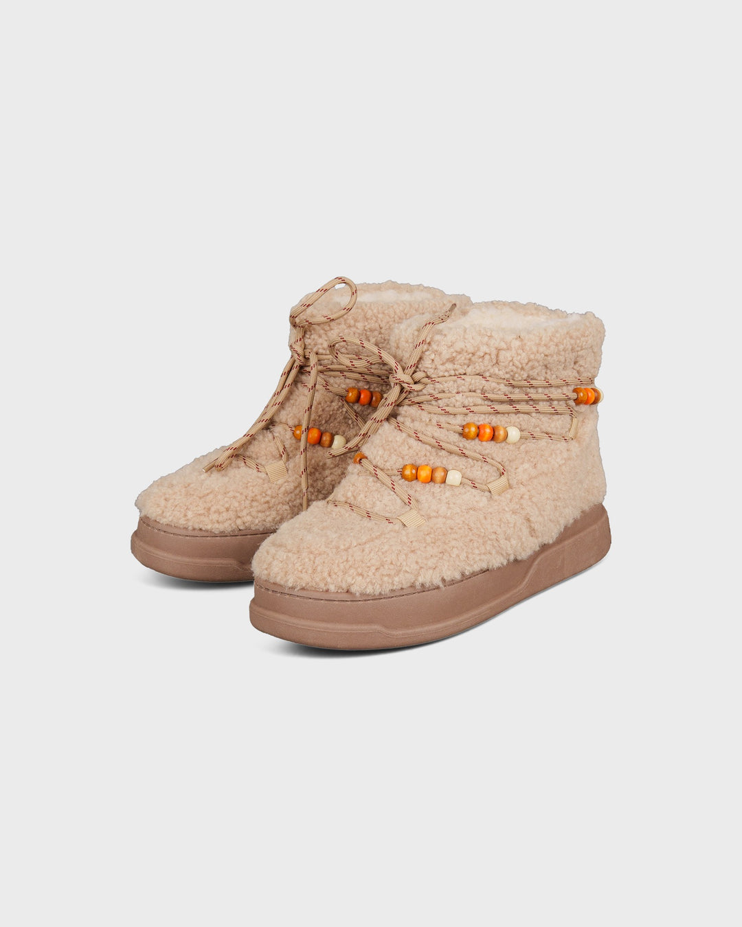 Colors of California Schuhe Snow Boot Curly Fur Taupe – Bild 3
