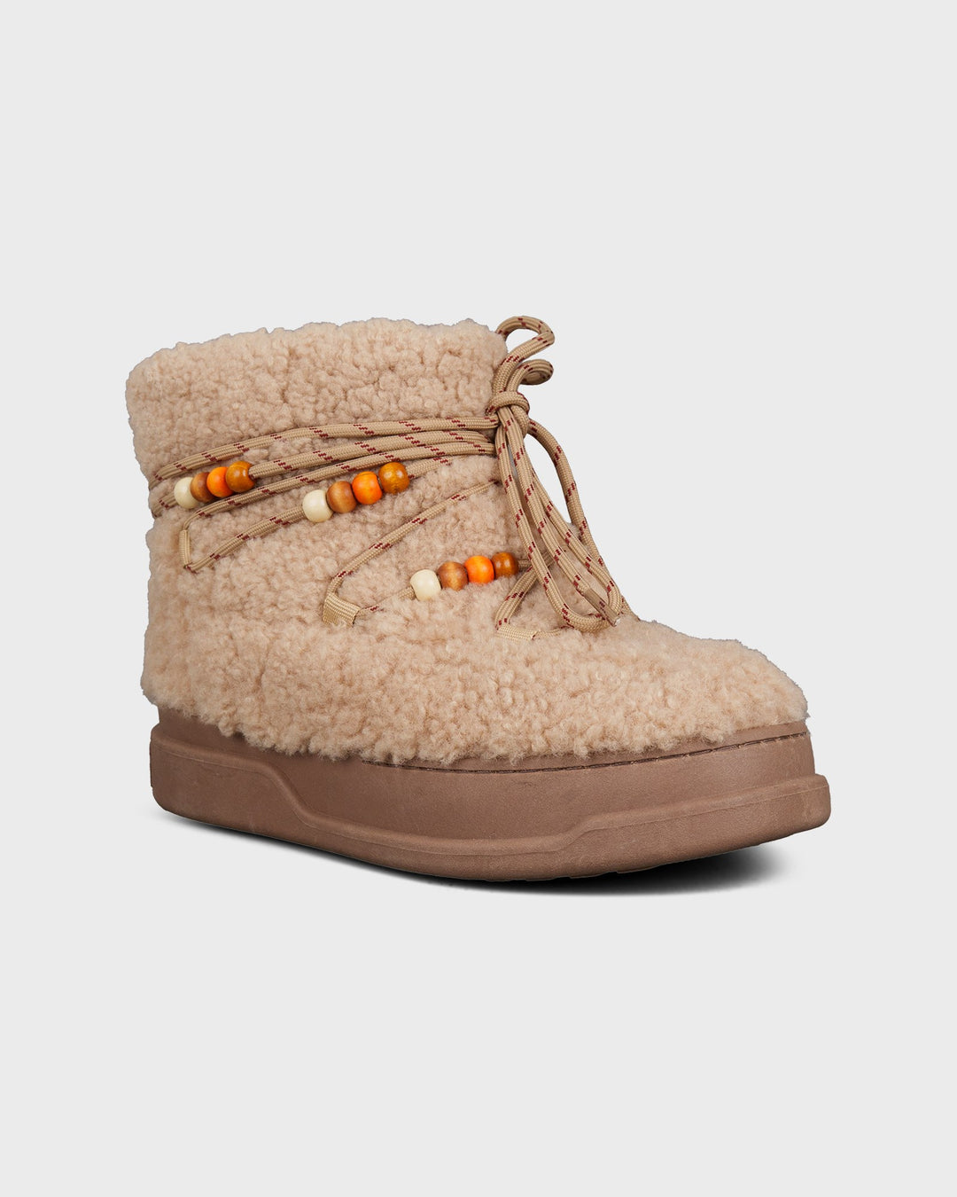 Colors of California Schuhe Snow Boot Curly Fur Taupe – Bild 4