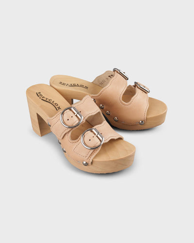 Softclox Damen Pantolette Evi Sahara myMEID