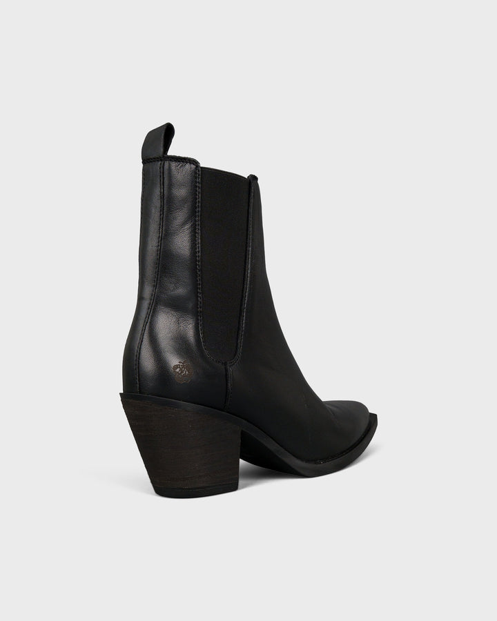 APPLE OF EDEN Schuhe Sol 1 Western Chelsea Boot Black – Bild 6