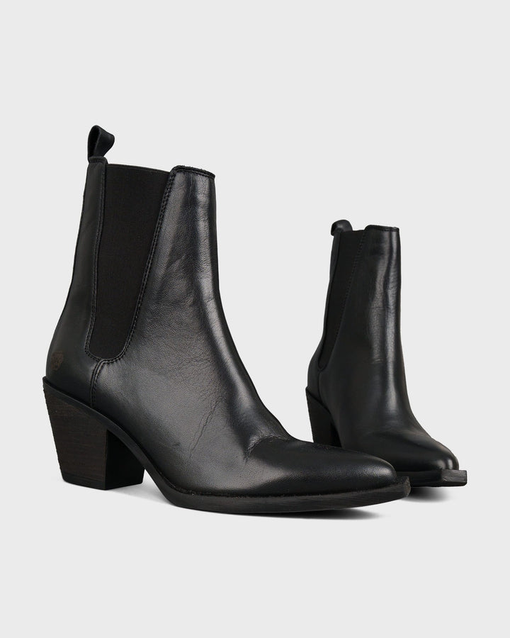 APPLE OF EDEN Schuhe Sol 1 Western Chelsea Boot Black – Bild 8