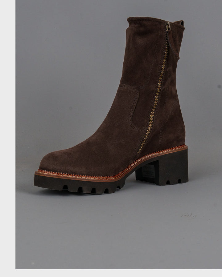 Stiefel Braun Soft Suede Mocca