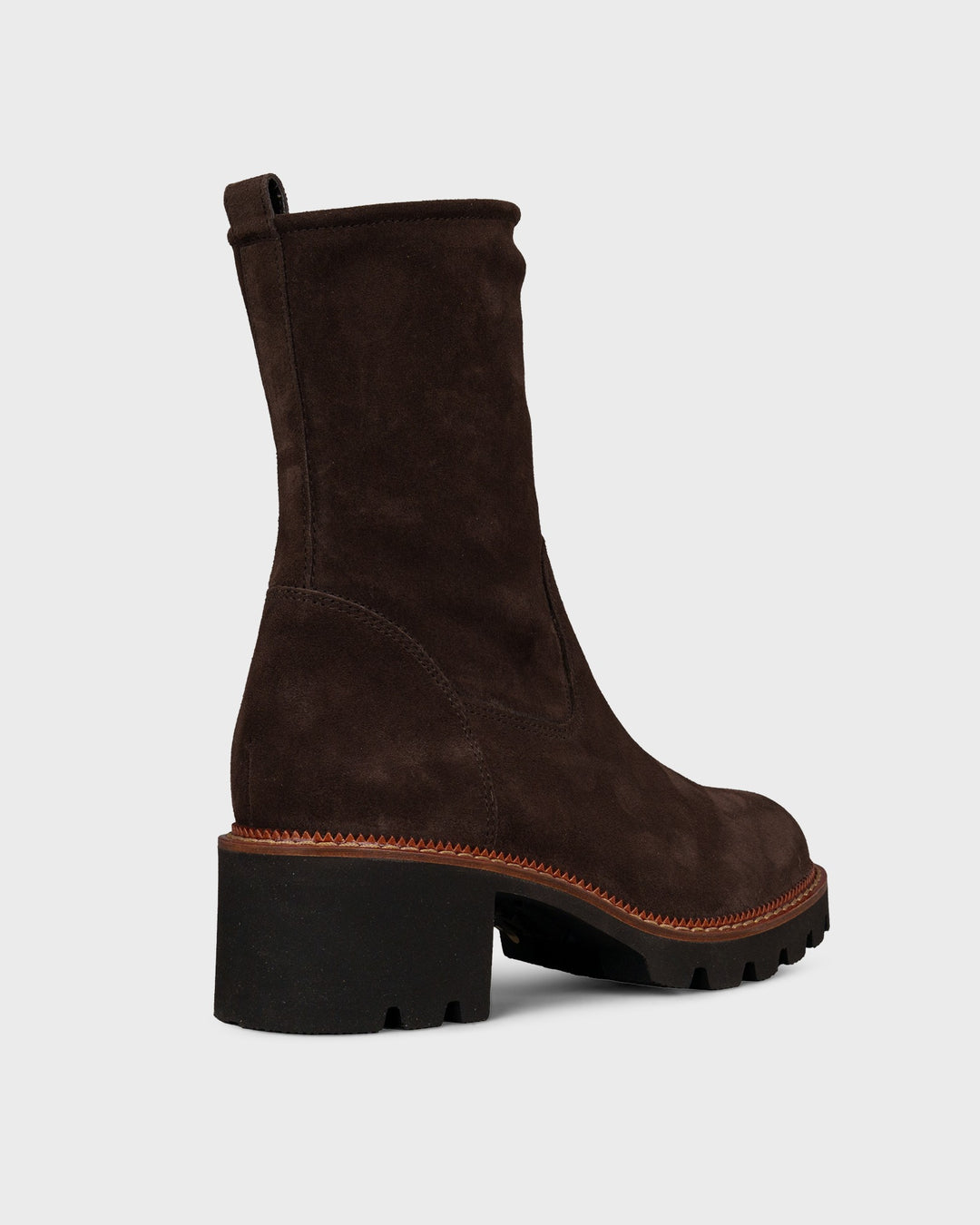 Stiefel Braun Soft Suede Mocca