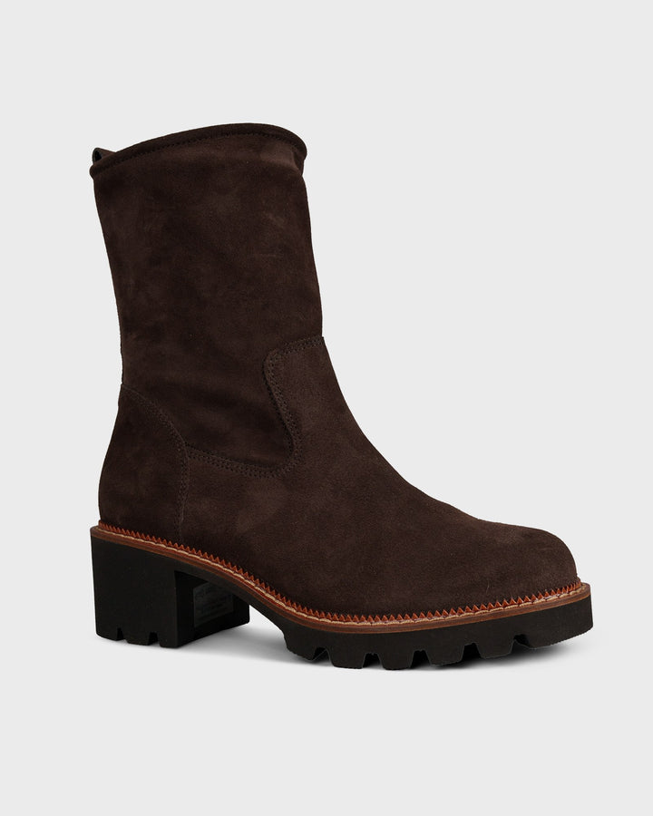Stiefel Braun Soft Suede Mocca