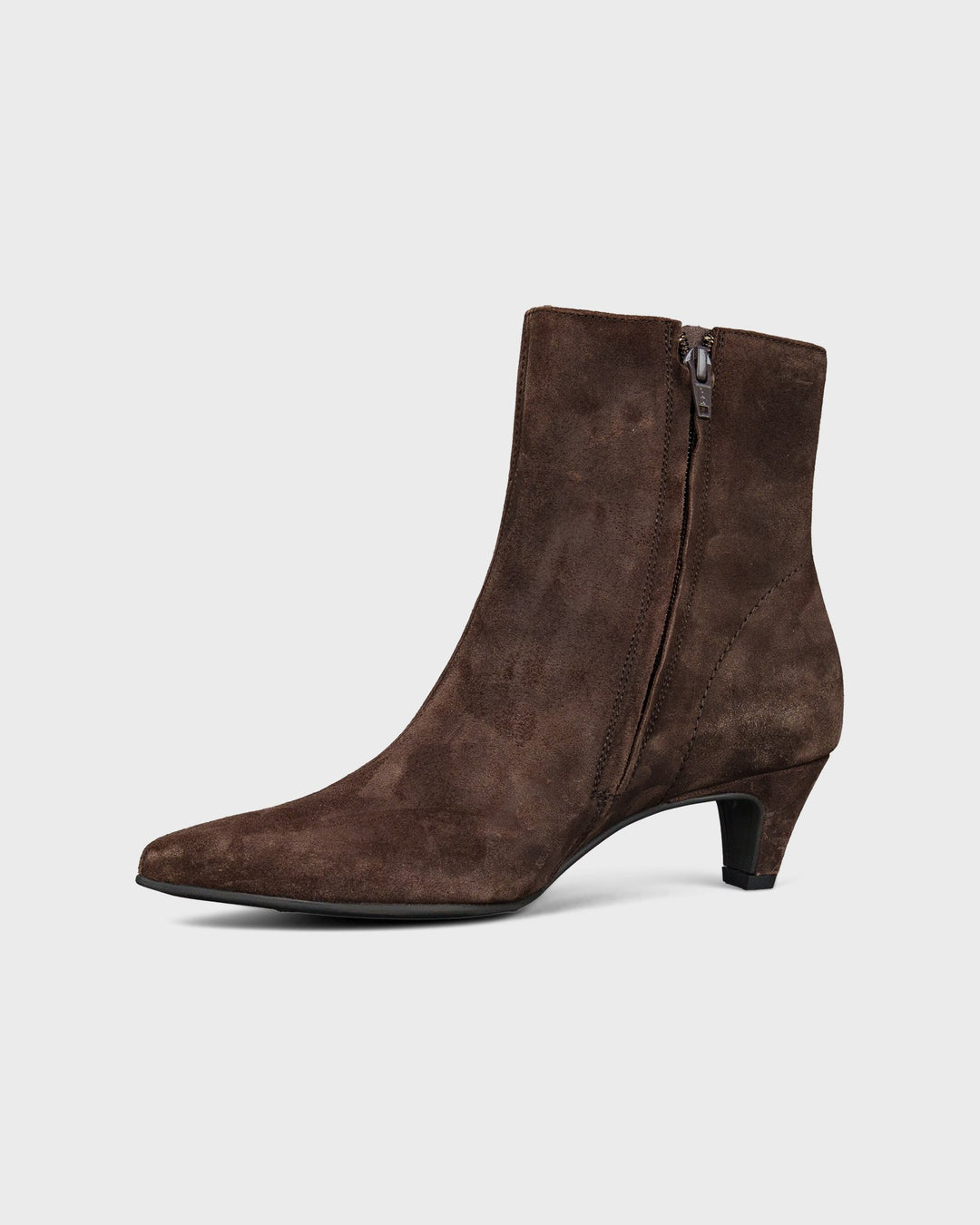 Stiefelette Braun Soft Suede Mocca – Bild 3