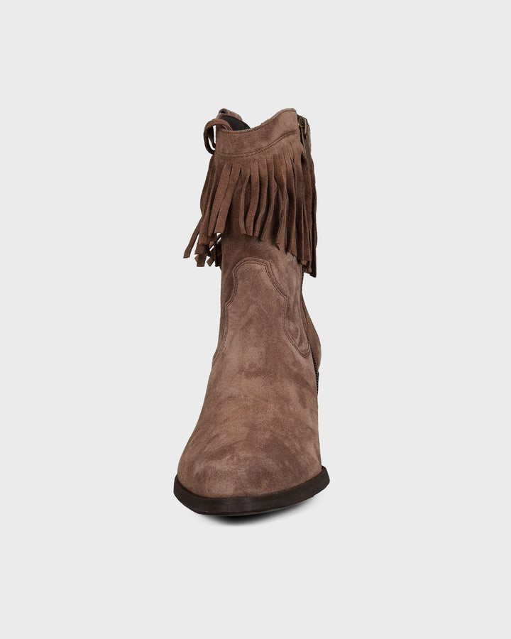 Stiefelette Soft Suede Earth
