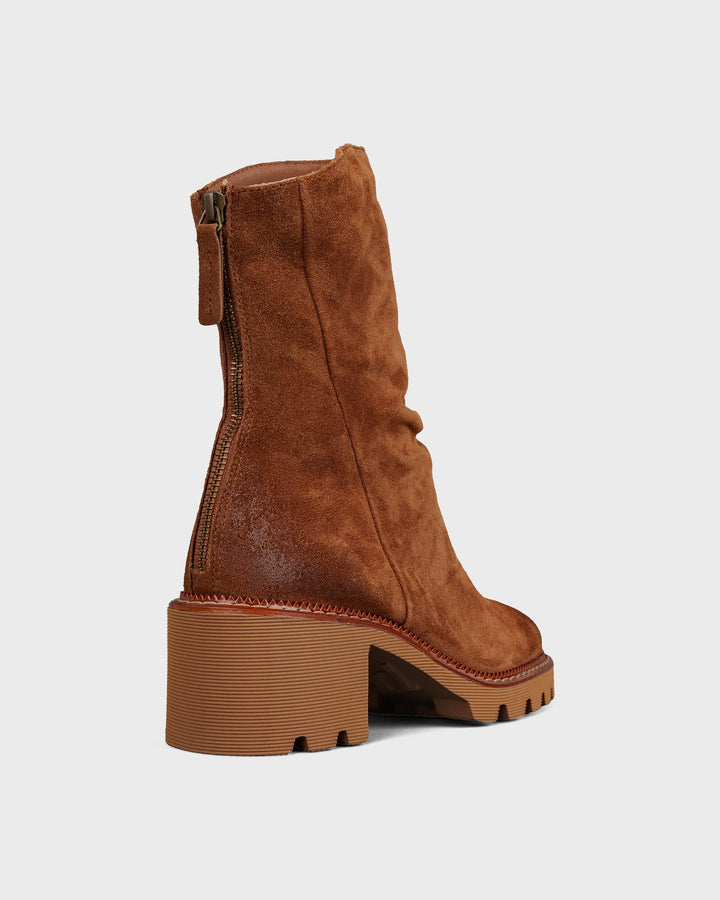 Stiefeletten Braun Soft Suede Toffee – Bild 5