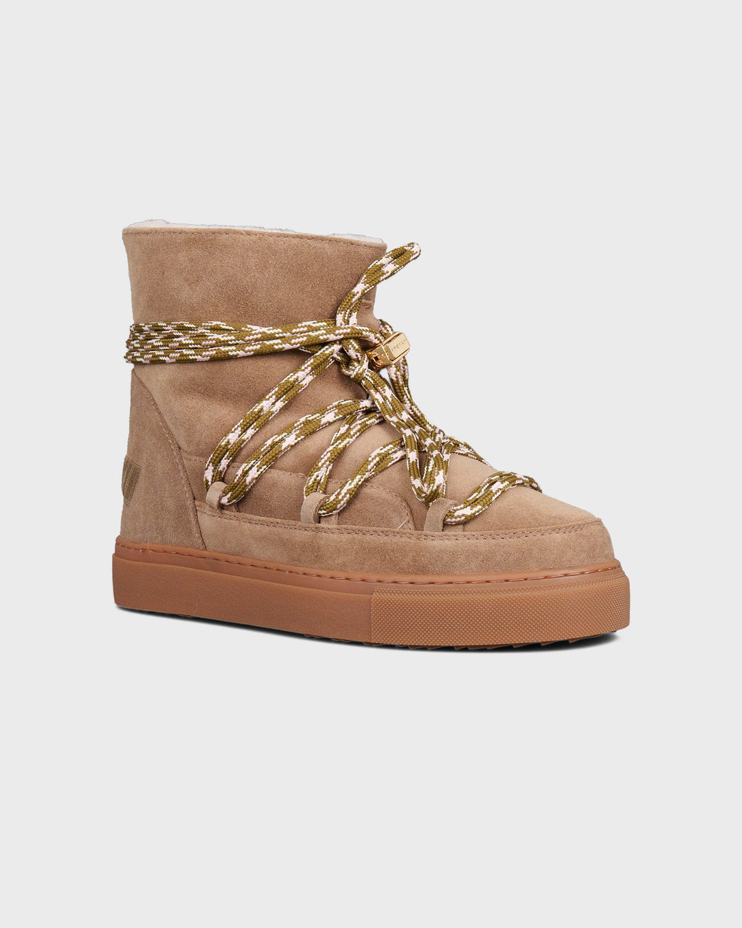 INUIKII AG Schuhe Suede Double Tie Beige – Bild 2