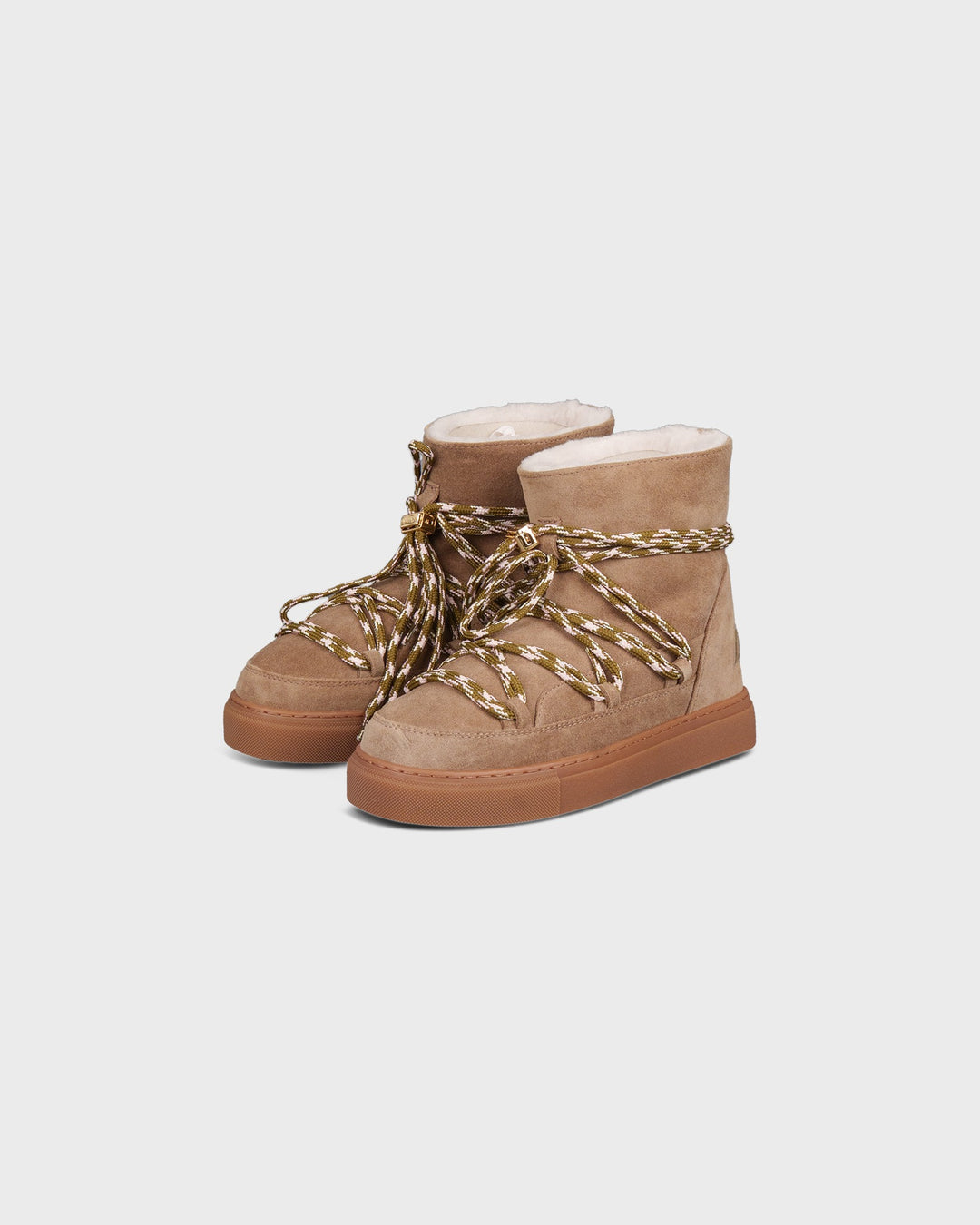 INUIKII AG Schuhe Suede Double Tie Beige – Bild 4
