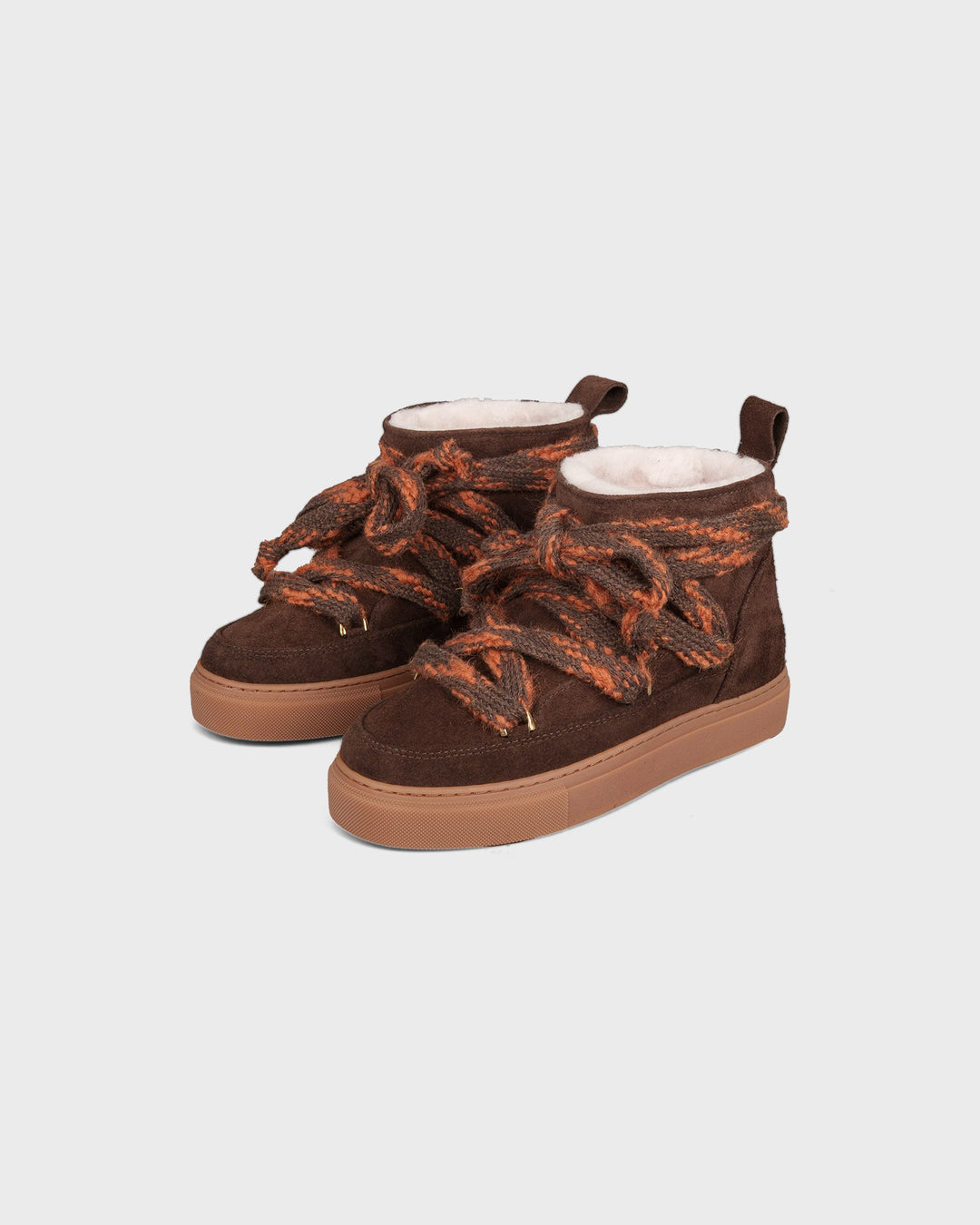 INUIKII AG Schuhe Suede Knot Dark Brown – Bild 4
