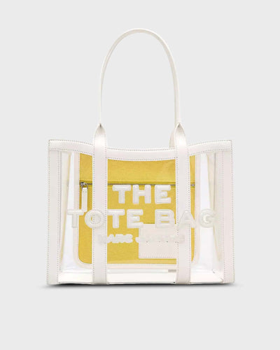 The Clear Medium Tote Bag White myMEID