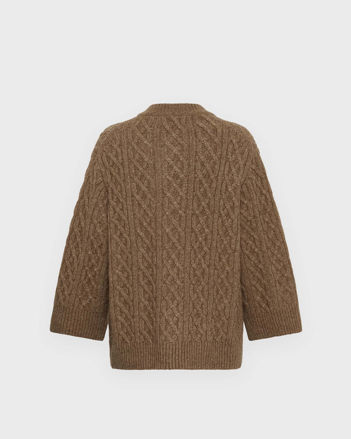 InWear Cardigan Taieiw Cardigan Tobacco Brown – Bild 2