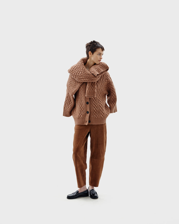 InWear Cardigan Taieiw Cardigan Tobacco Brown – Bild 4