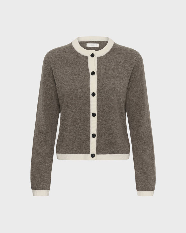 InWear Cardigan Tallyiw Monika Cardigan Chocolate Brown
