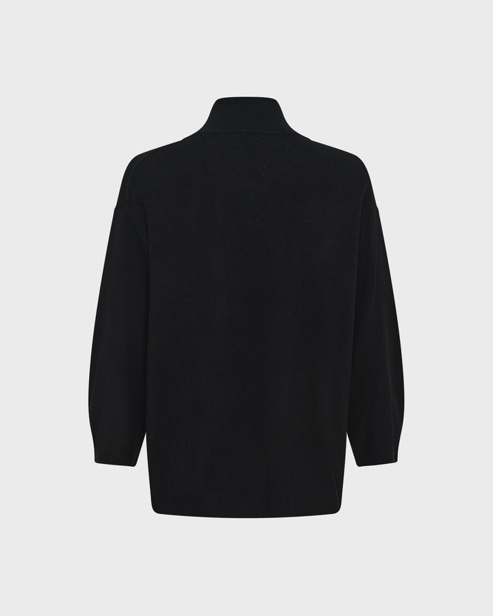 InWear Pullover Tallyiw Monika Highneck Black – Bild 2