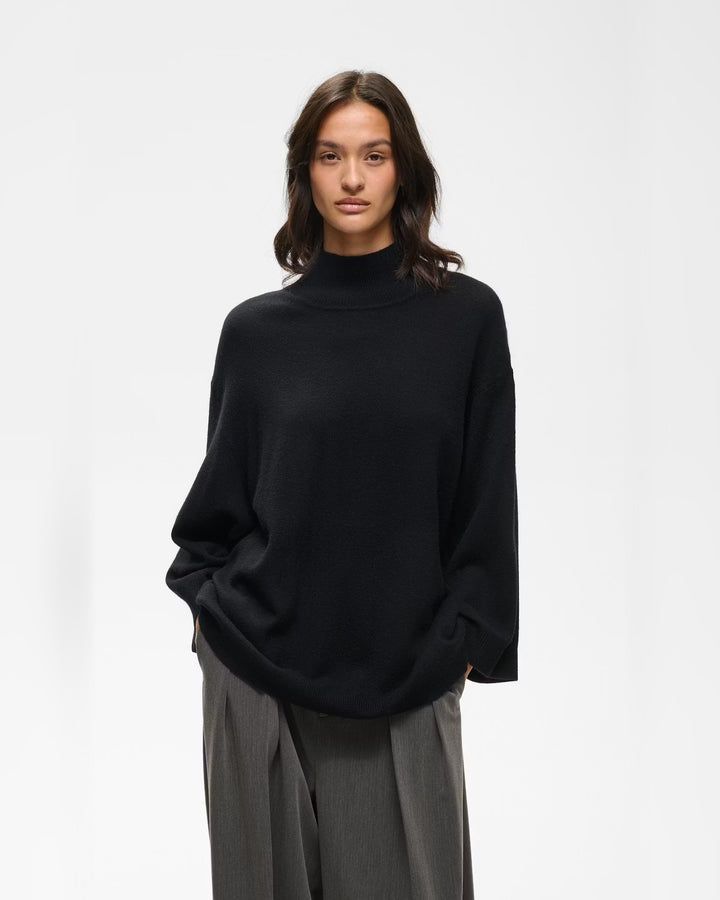 InWear Pullover Tallyiw Monika Highneck Black – Bild 5