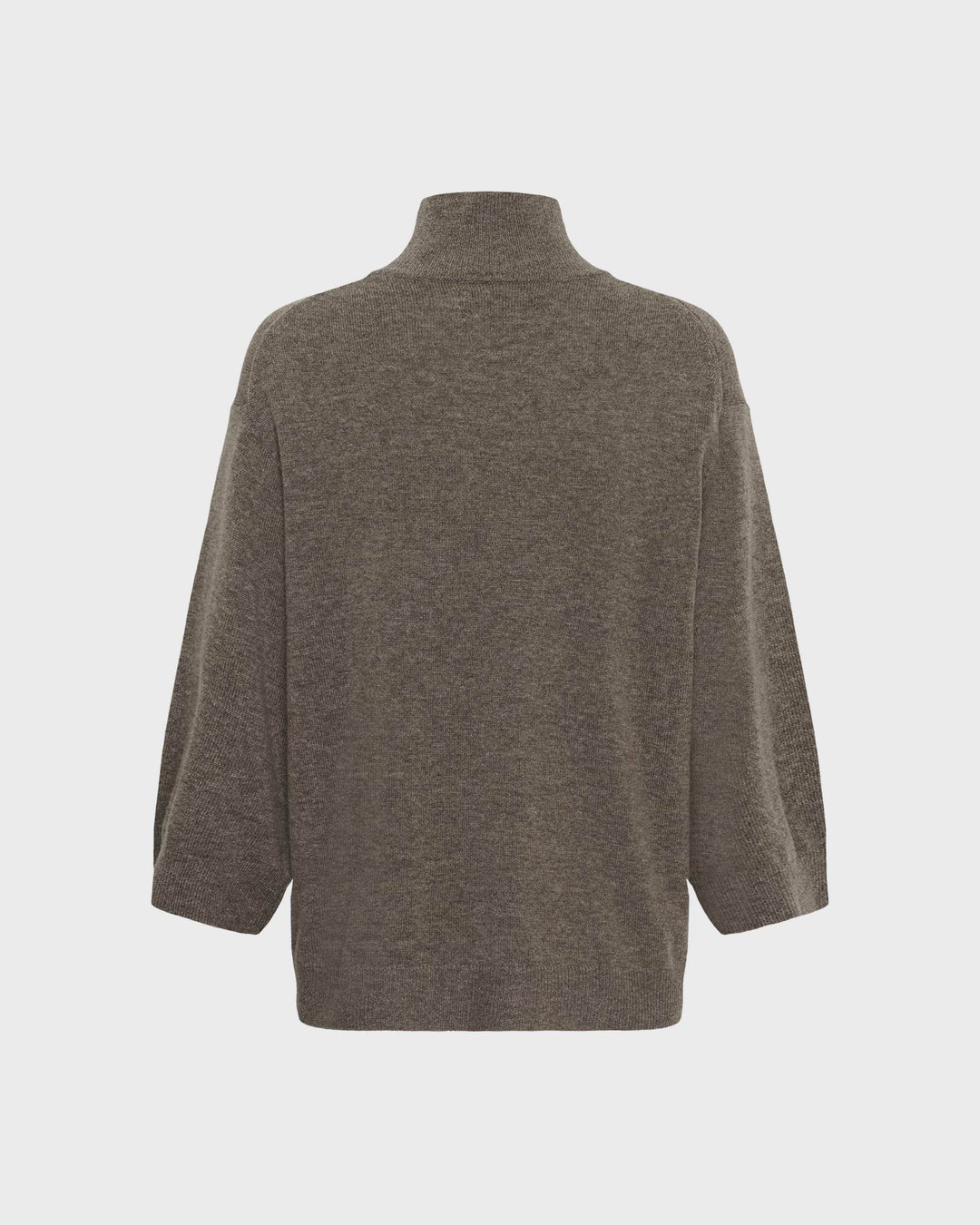 InWear Pullover Tallyiw Monika Highneck Chocolate Brown – Bild 2