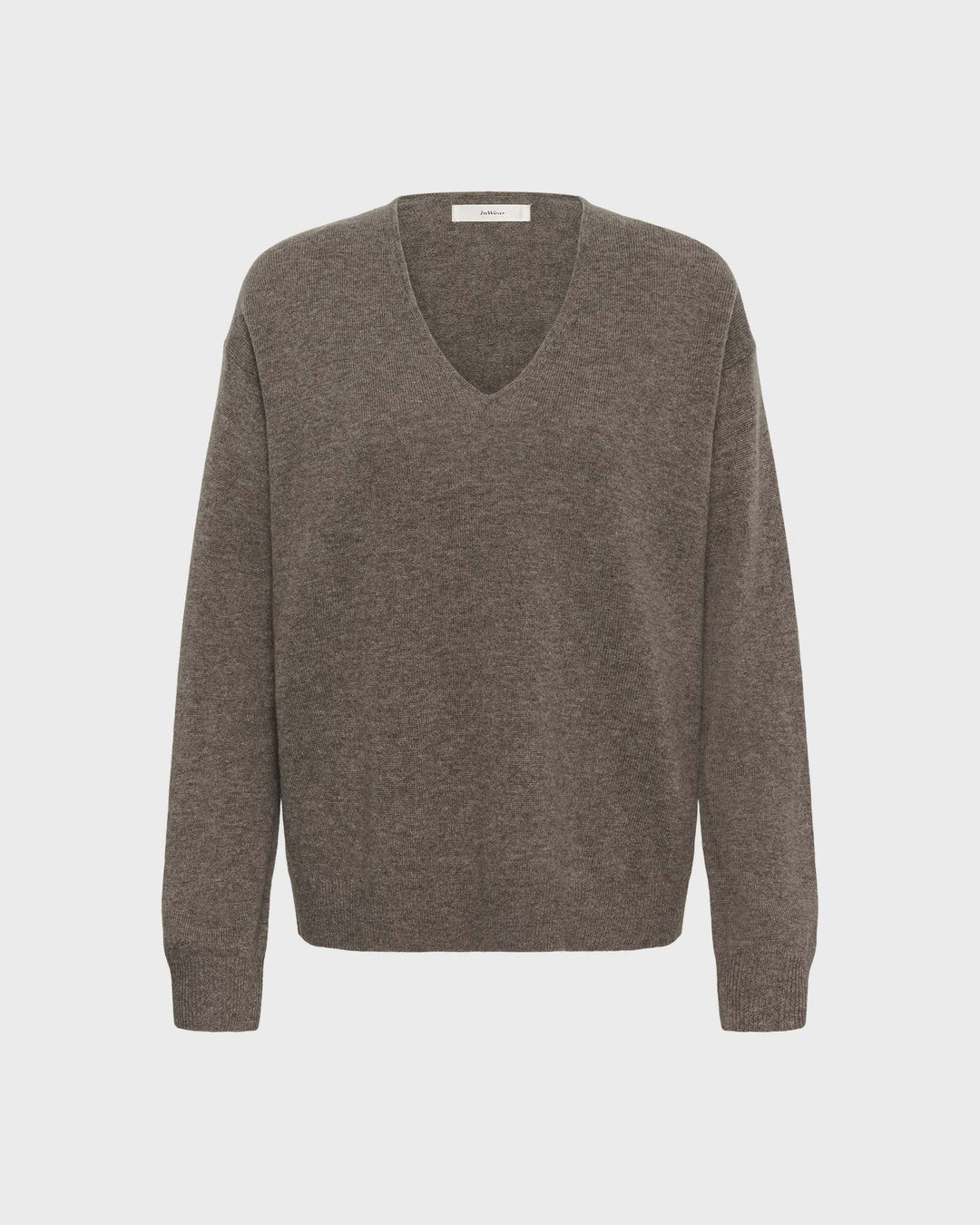 InWear Pullover Tallyiw Monika V-Neck Chocolate Brown
