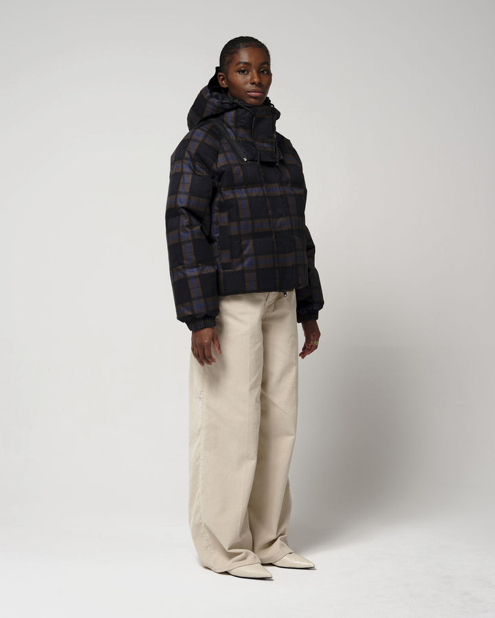 Go Franck Jacke Talon Blue TartanCheck