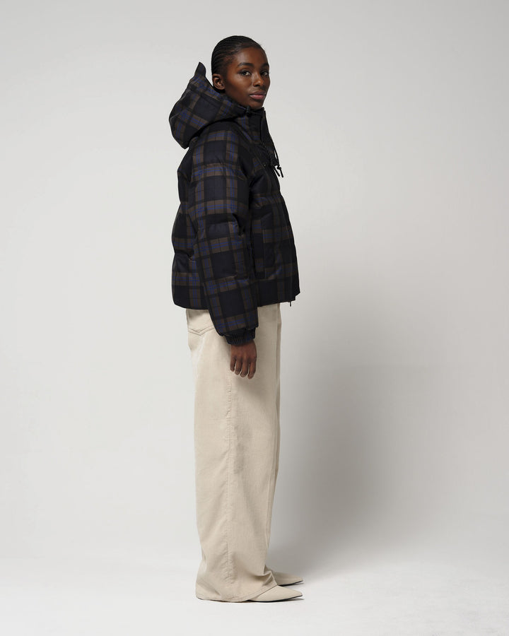 Go Franck Jacke Talon Blue TartanCheck – Bild 3