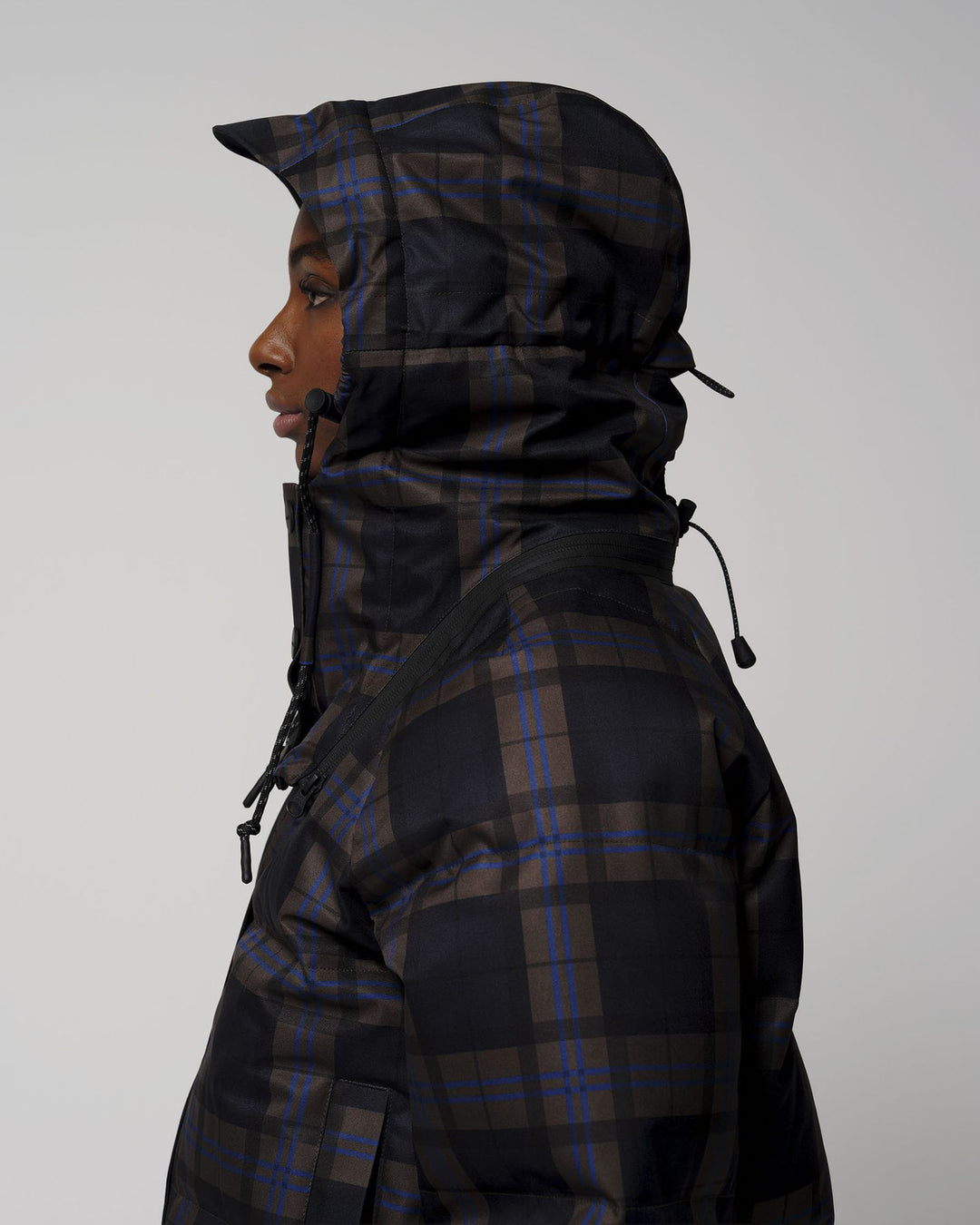 Go Franck Jacke Talon Blue TartanCheck – Bild 6