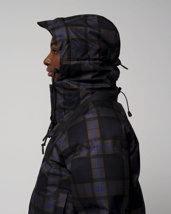 Go Franck Jacke Talon Blue TartanCheck – Bild 6