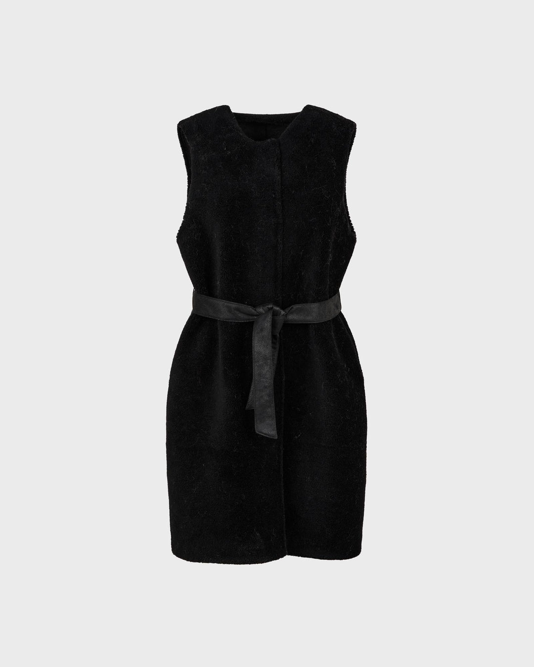 Tamara Lily Fur Wool Black