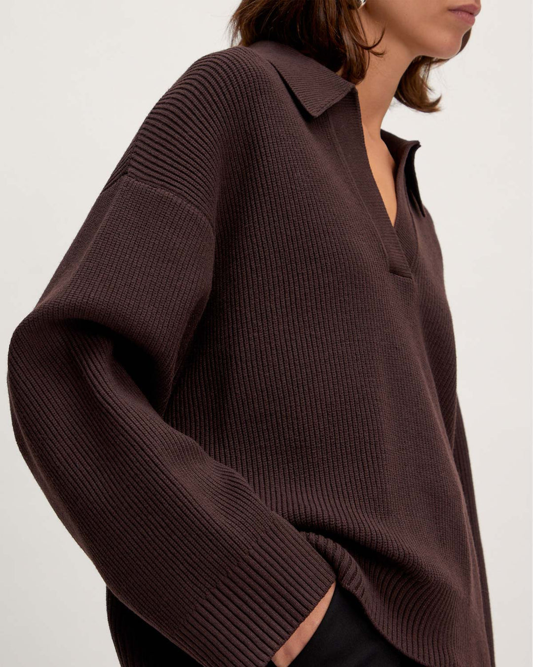 Taria Jumper Chocolate Plum