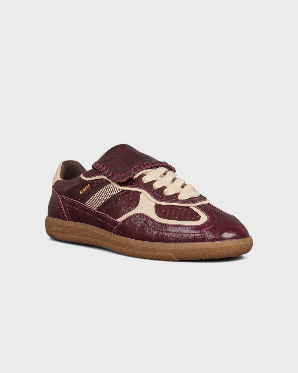 ALOHAS Schuhe Tb.490 Club Patent Deep Burgundy Leather Sneak – Bild 2